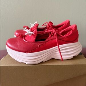 HOKA BONDI MARY JANE SNEAKERS